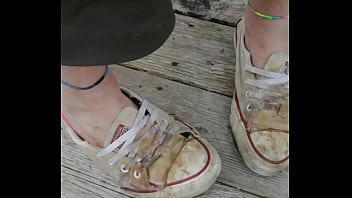 Dirty cummy sneakers