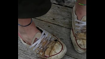Dirty cummy sneakers