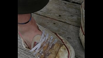 Dirty cummy sneakers