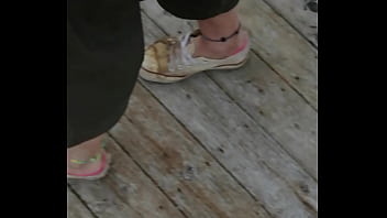Dirty cummy sneakers