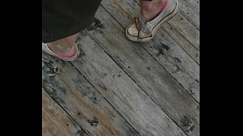 Dirty cummy sneakers