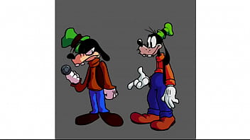 Micky mouse cums hard