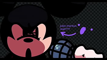 Micky mouse cums hard