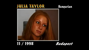 Julia has a casting interview that turns into a hardcore fuck scene