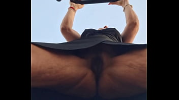 Esibizionismo di una femmina gustosa