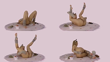 Ginger vixen agatha vega plays with butt plug tail & wants your cum braindance spatial vr