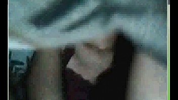 Ebony chick masturbates for strangers