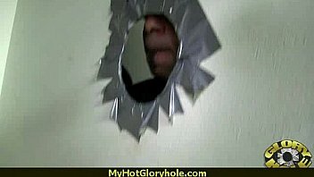 Babe Sucks And Fucks Black Cock At Gloryhole 30 thumbnail