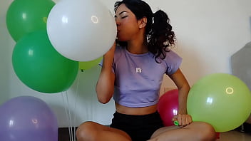 Pigtailed Blowing And Having Fun thumbnail