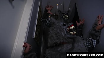 Stepdads prick me and dani blus pussies as a halloween treat Stepdads prick me and dani blus pussies as a halloween treat