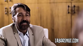 Perv stepdad fucks his teen stepdaughter and her bff