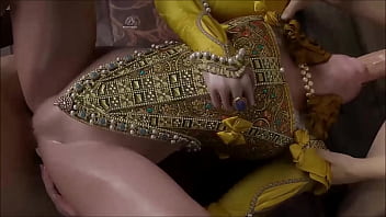 Witcher 3 girls gangbang threesome spitroast