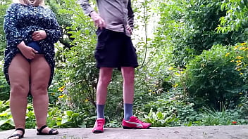 My mature mother in law pees standing up