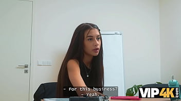 Vip4k little hole was destroyed on the tabletop hot sex with vanessa alessia