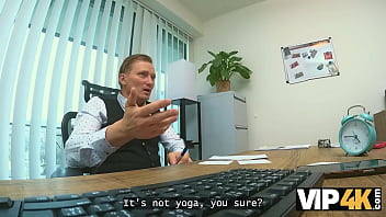 Vip4k little hole was destroyed on the tabletop hot sex with vanessa alessia