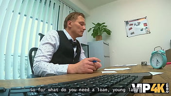 Vip4k little hole was destroyed on the tabletop hot sex with vanessa alessia