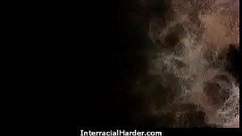 White whore screams in pleasure from huge black cock 14