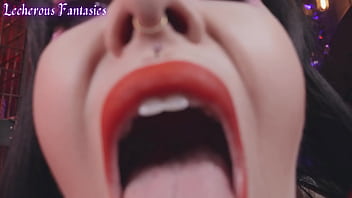 Elvira shrinks and vores perverted intern pov