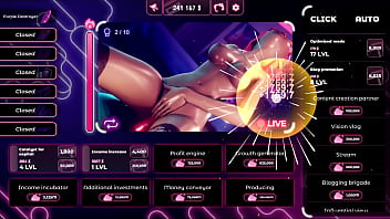 Sex room 2 hentai game pornplay ep 1 naughty cam girl masturbates with huge dildo