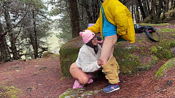 Stepmom i want to fuck you busty stepmom sucks her stepson's cock and puts it in her pussy in the field