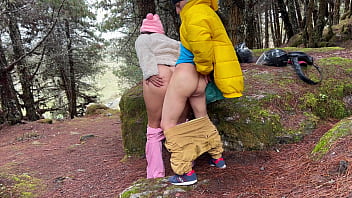 Stepmom i want to fuck you busty stepmom sucks her stepson's cock and puts it in her pussy in the field