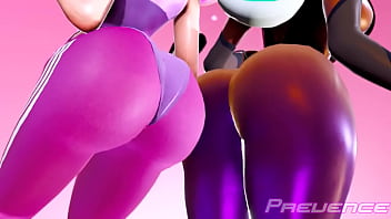 Squid butt inflation from twerking