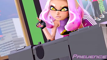 Squid butt inflation from twerking