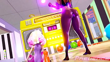 Squid butt inflation from twerking