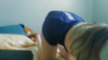 Extra classes horny student watching hentai