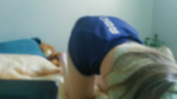 Extra classes horny student watching hentai