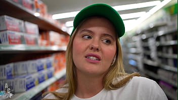 White whore sucks & fucks to join the illuminati since she's broke and struggling