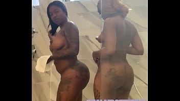 Tattooed alt ebonies wash up