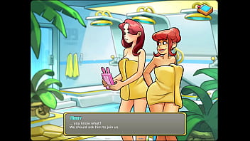 Let's play space code pink mindy & sandy in the shower