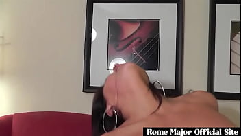 Big titted brunette selma sins sucks and rides rome major's huge cock