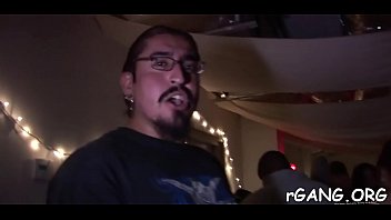 Girls have nice gangbang