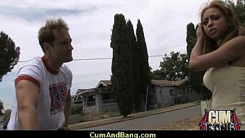 Black girl sucks many white cocks in redneck group 2