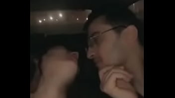 Egyptian girl get hot kiss in dark