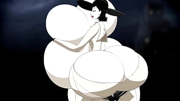 Inflação de seios e bunda da dimitrescu por água