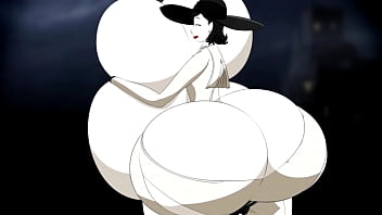 Inflação de seios e bunda da dimitrescu por água