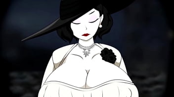 Inflação de seios e bunda da dimitrescu por água