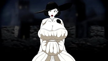 Inflação de seios e bunda da dimitrescu por água