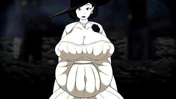 Inflação de seios e bunda da dimitrescu por água