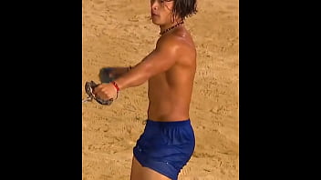 Jerkatlon programa 19 exatlon mexico bulge bulto nalgon bubble butt