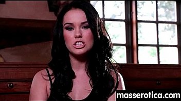 Massage therapist giving her patient some unknowing love 15