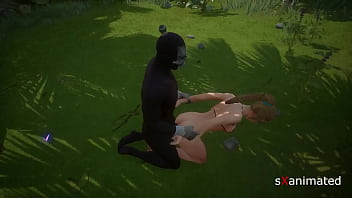 Rubia caliente se folla su guía en sus vacaciones