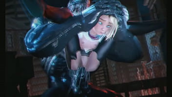 Spider gwen interracial hot sex