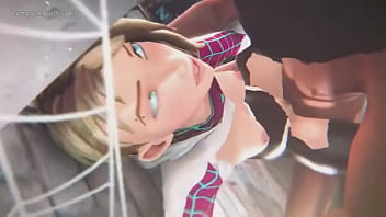 Spider gwen interracial hot sex