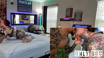 Busty euro milf sabien bent over and banged by bbc