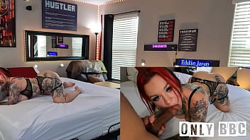 Busty euro milf sabien bent over and banged by bbc