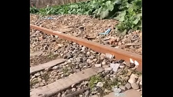 Yifang pink and tender bunny train track outdoor out of water temptation exposed